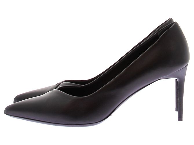 Zapatos de tacón Max Mara de piel negros talla 40 - vista 3