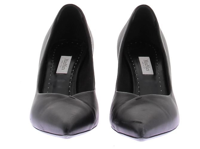 Zapatos de tacón Max Mara de piel negros talla 40 - vista 4