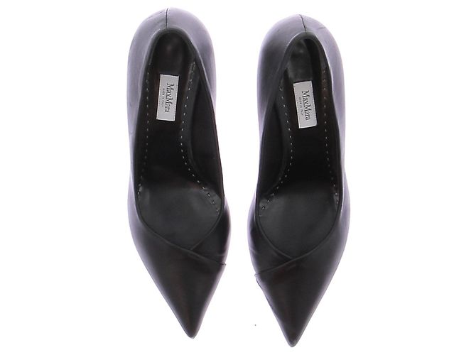 Zapatos de tacón Max Mara de piel negros talla 40 - vista 6