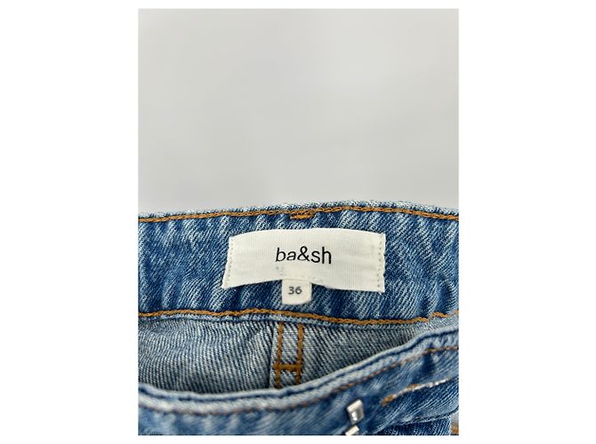 Jeans Ba&Sh in cotone blu taglia 36 - vista 4