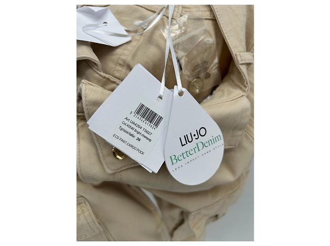 Jeans Cargo Liu.Jo Beige - vista 4