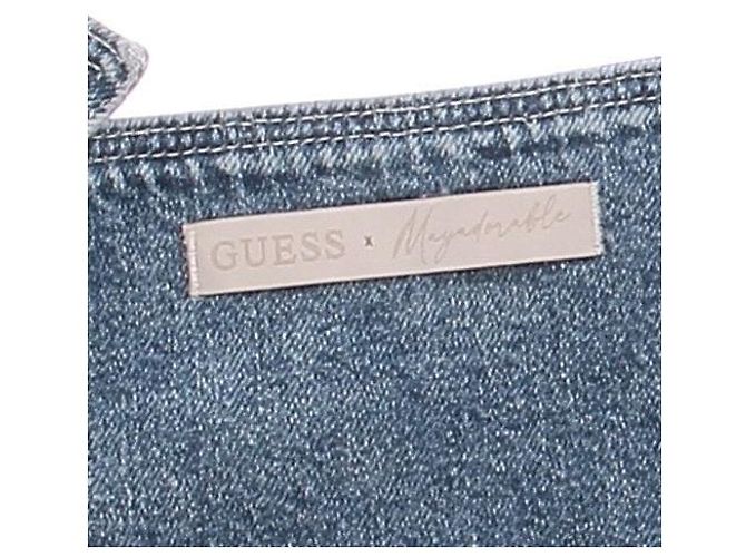 Bustier Guess de denim azul algodón - vista 5