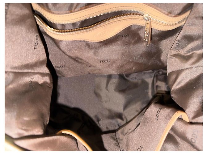 Borsa a mano Tod's in tela metallica Metallico - vista 5
