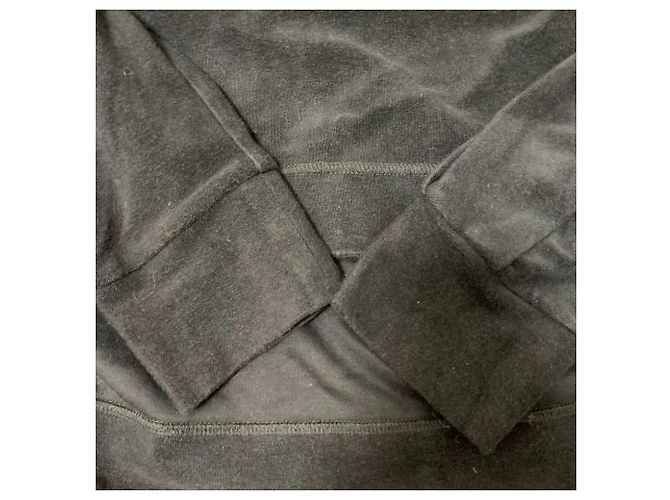 Autre Marque Grace Continental Organic Pile Hoodie Schwarz - Ansicht 13