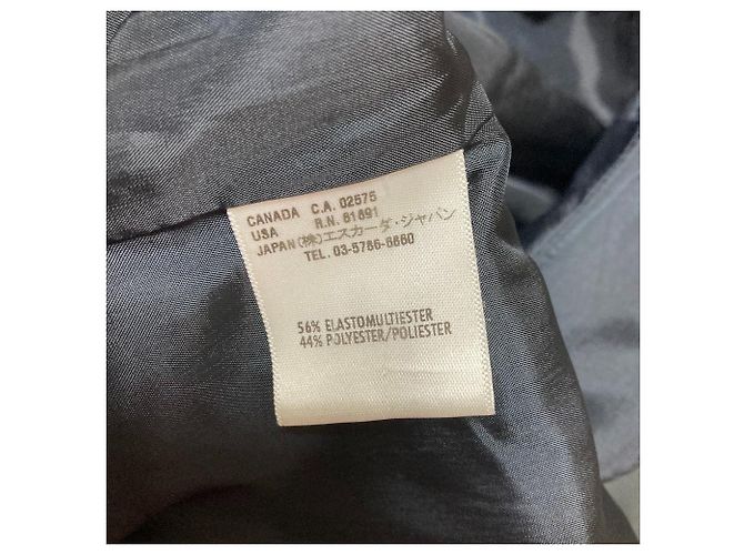 Autre Marque Abrigo de Lana con Cinturón Escada Negro - vista 5