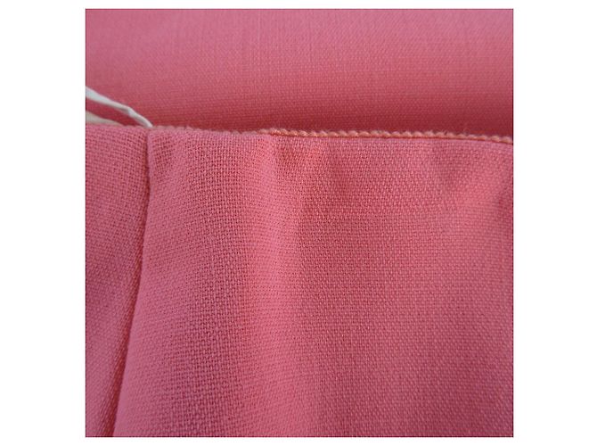 Céline Falda de lana elástica Celine Rosa - vista 10