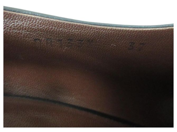 Autre Marque Bruno Magli Leder-Stiefeletten mit hohem Absatz Schwarz - Ansicht 9