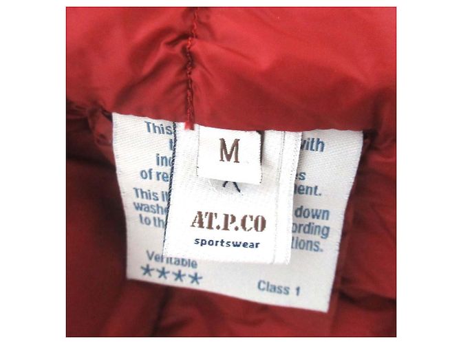 Autre Marque Chaqueta ligera de nylon AT.P.CO Roja - vista 8