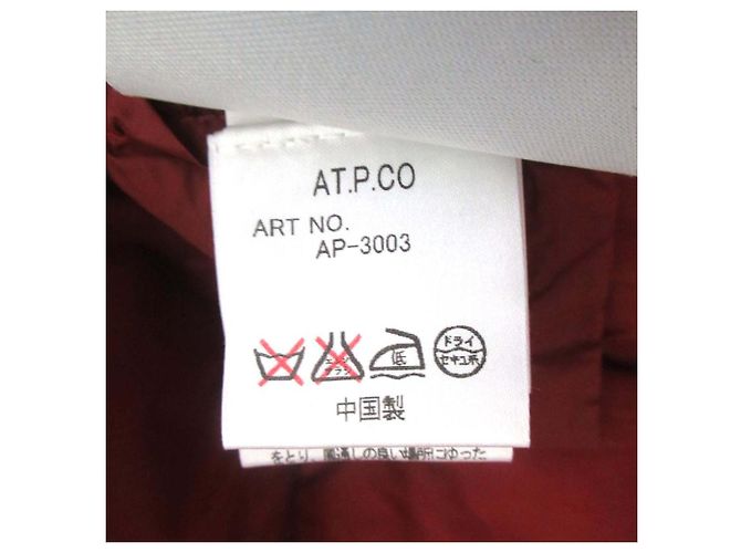 Autre Marque Chaqueta ligera de nylon AT.P.CO Roja - vista 9
