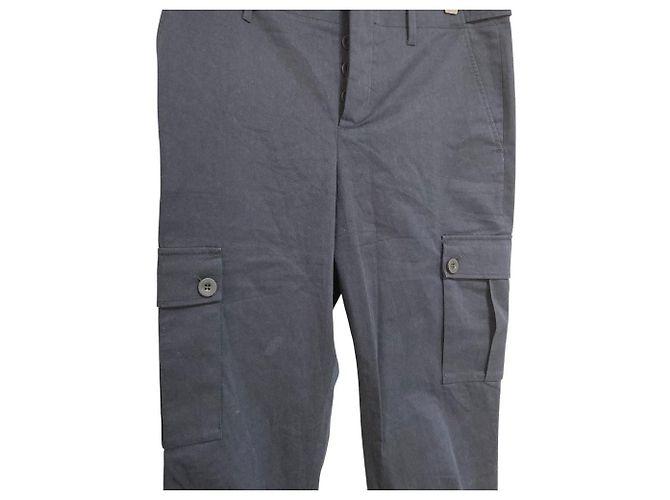 Gucci VIAGGIO Slim Cargo-Hose Blau Marineblau - Ansicht 2