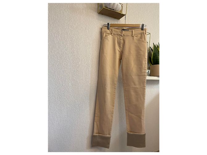 Pantaloni beige Balenciaga - vista 2