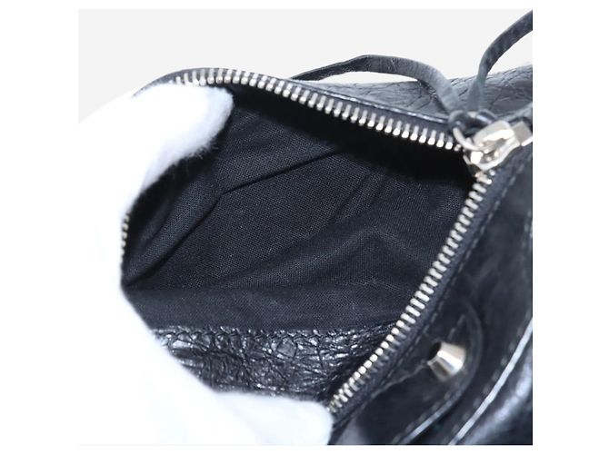Balenciaga Borsa a tracolla classica nera a busta Nero - vista 10