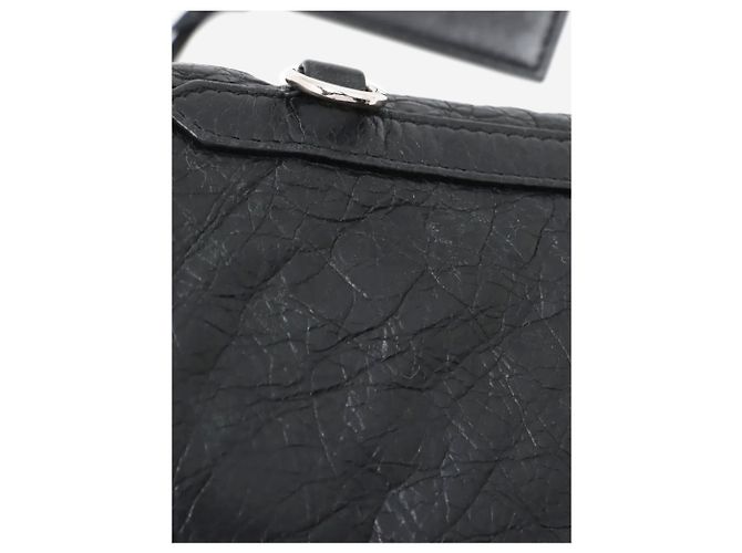 Balenciaga Borsa a tracolla classica nera a busta Nero - vista 12
