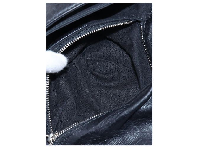 Balenciaga Borsa a tracolla classica nera a busta Nero - vista 8