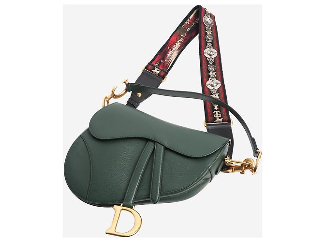 Saddle Dior Borsa a sella verde scuro 2019 - vista 2