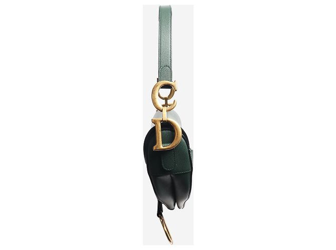 Saddle Dior Borsa a sella verde scuro 2019 - vista 3