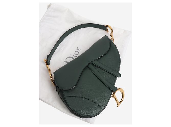 Saddle Dior Borsa a sella verde scuro 2019 - vista 7
