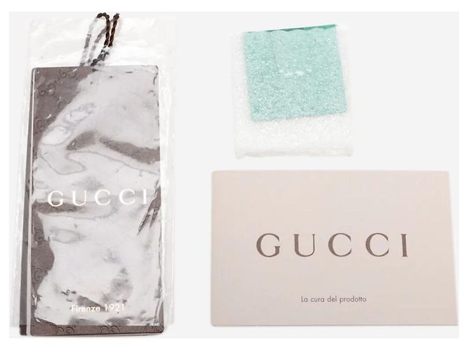 Gucci Bolsa de ombro de couro verde com corrente Interlocking G - vista 14