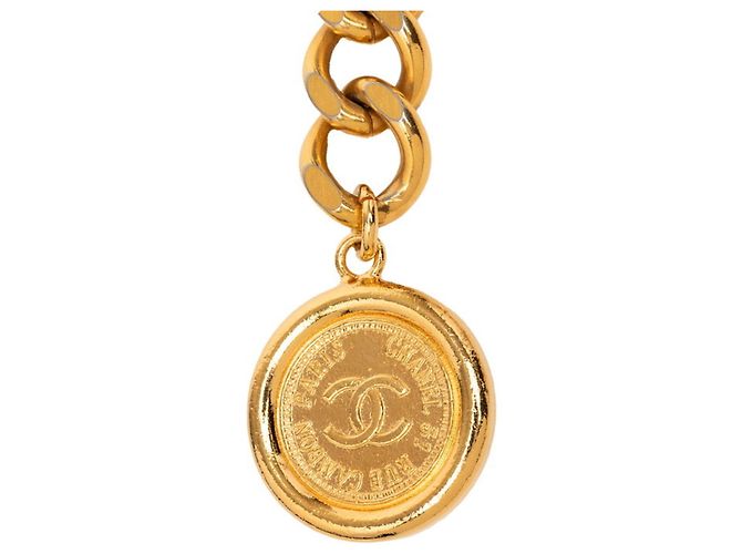Cambon Chanel goldplated Kettengürtel Golden - Ansicht 2