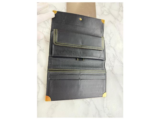 Louis Vuitton black leather wallet - view 11
