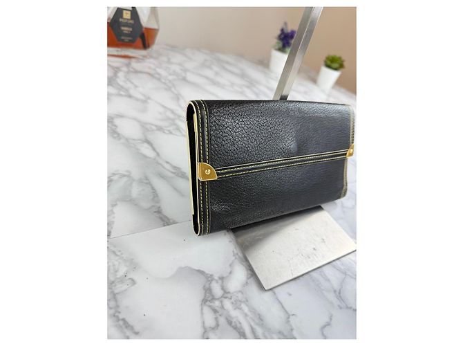 Louis Vuitton black leather wallet - view 16