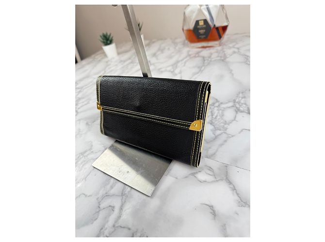 Louis Vuitton black leather wallet - view 2