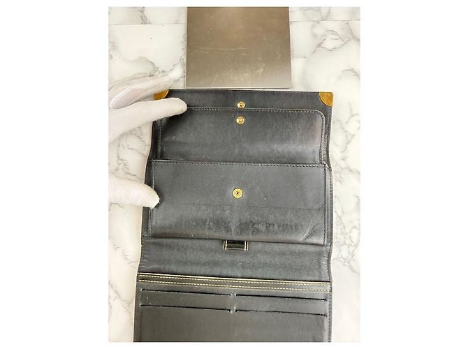 Louis Vuitton black leather wallet - view 5