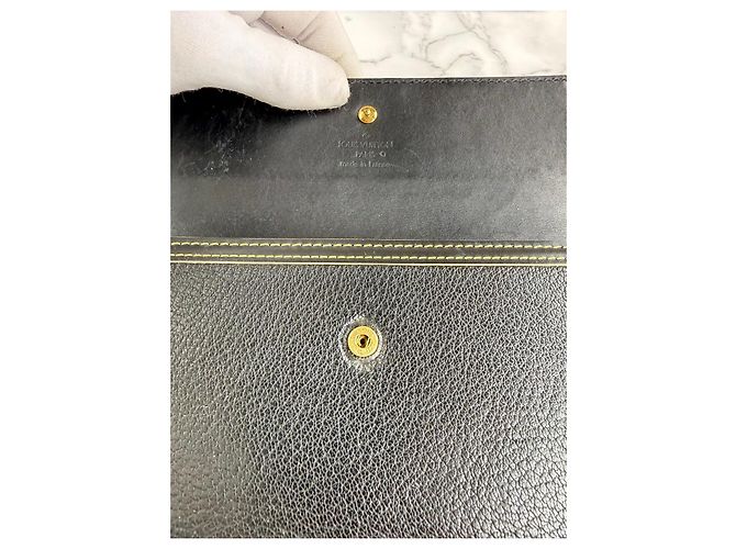 Louis Vuitton black leather wallet - view 7