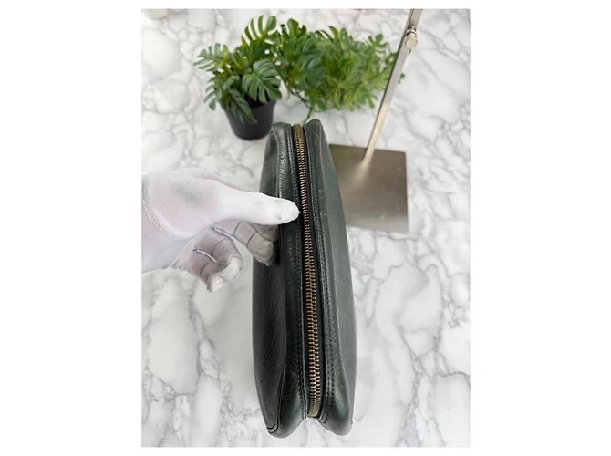 Sac Louis Vuitton Epi en Cuir Vert Vert foncé - vue 4