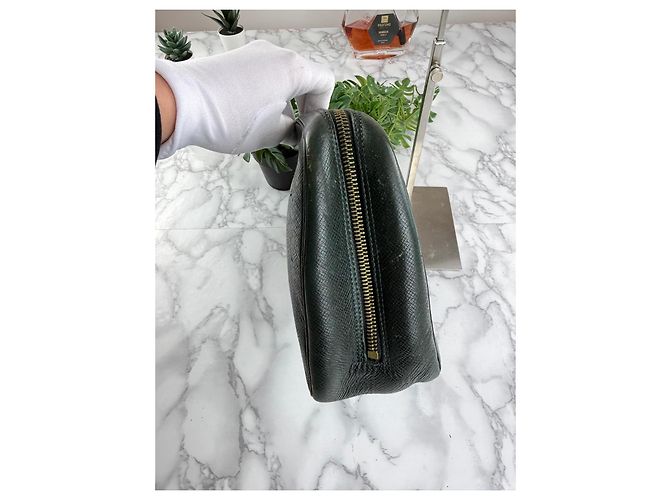 Sac Louis Vuitton Epi en Cuir Vert Vert foncé - vue 8