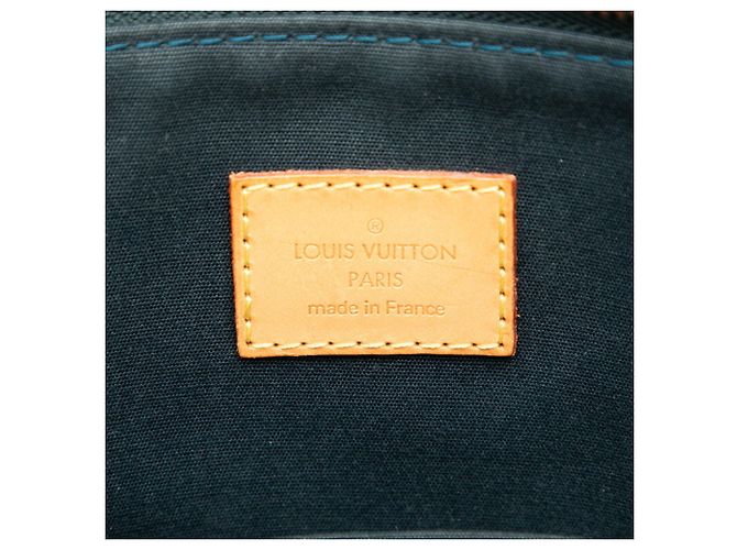 Louis Vuitton Monogram Vernis Bellevue GM Tote Bag Blau Grün - Ansicht 5