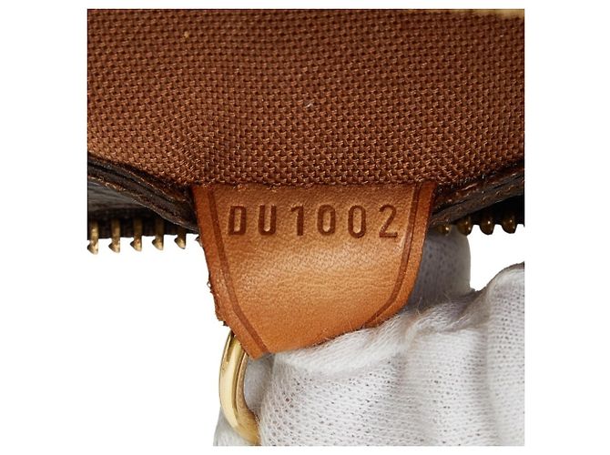 Borsa Tote Cabas Piano Monogramma Louis Vuitton Marrone - vista 10