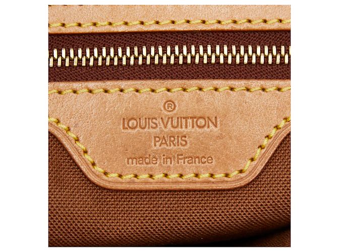 Borsa Tote Cabas Piano Monogramma Louis Vuitton Marrone - vista 11