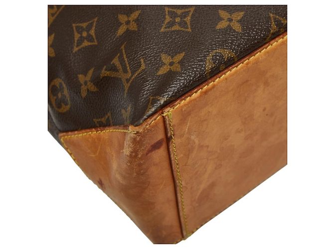 Borsa Tote Cabas Piano Monogramma Louis Vuitton Marrone - vista 6