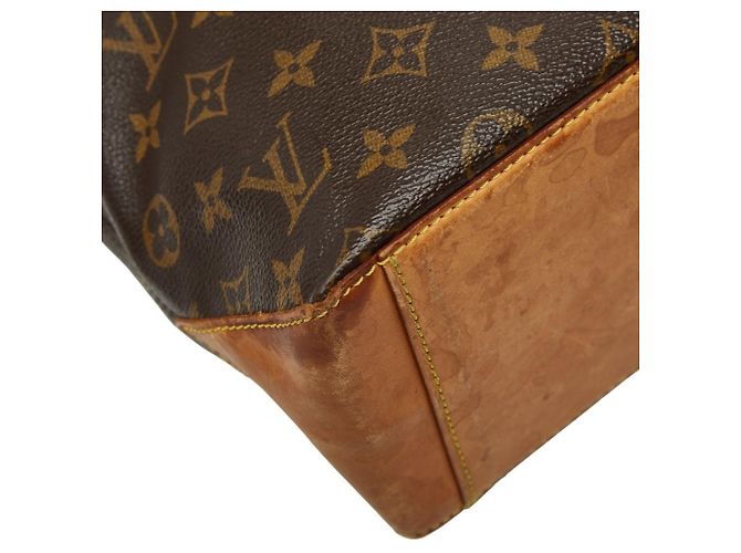 Borsa Tote Cabas Piano Monogramma Louis Vuitton Marrone - vista 8