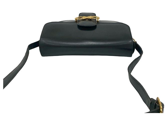 Céline Pochette in Pelle di Vitello Nera Celine Nero - vista 4