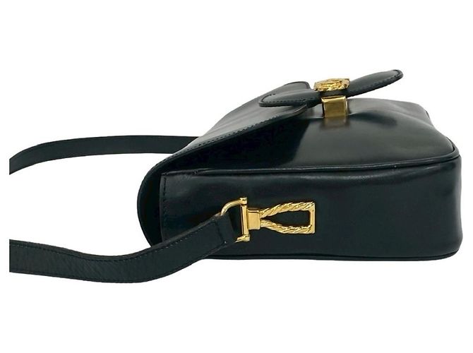 Céline Pochette in Pelle di Vitello Nera Celine Nero - vista 5