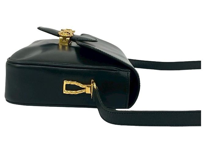 Céline Pochette in Pelle di Vitello Nera Celine Nero - vista 6