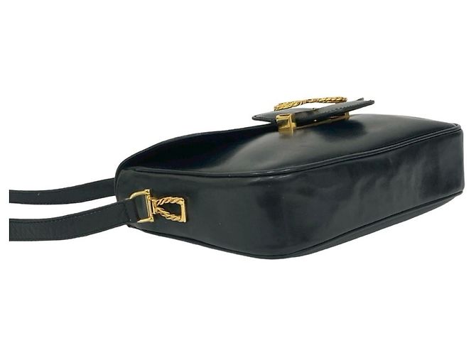 Céline Pochette in Pelle di Vitello Nera Celine Nero - vista 7