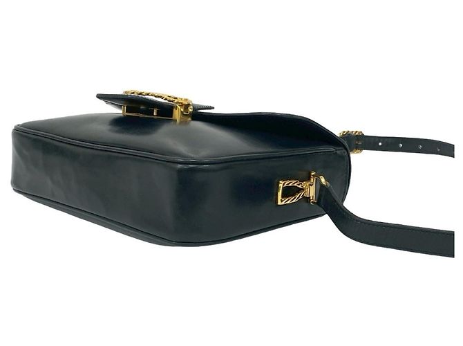 Céline Pochette in Pelle di Vitello Nera Celine Nero - vista 8