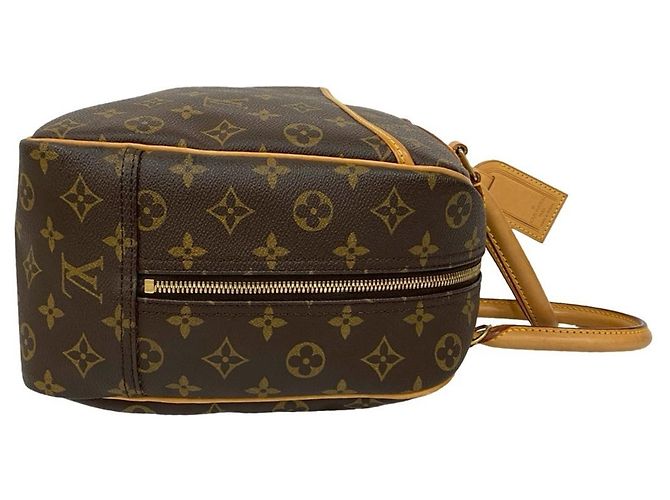 Borsa a mano in pelle Monogram Deauville di Louis Vuitton Marrone - vista 6