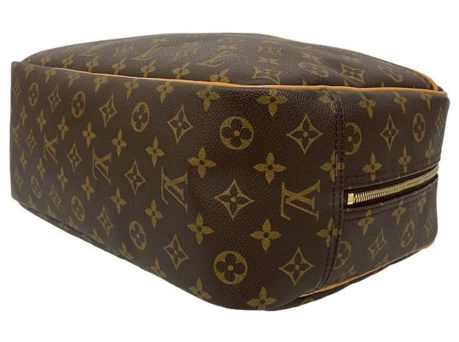 Borsa a mano in pelle Monogram Deauville di Louis Vuitton Marrone - vista 8