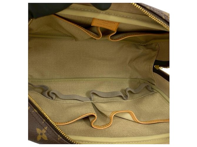 Borsa a mano in pelle Monogram Deauville di Louis Vuitton Marrone - vista 9