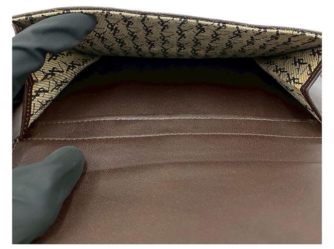 Borsa a Spalla in Pelle Trapuntata Yves Saint Laurent Marrone - vista 10