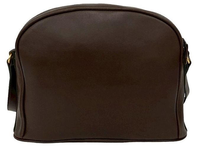 Borsa a Spalla in Pelle Trapuntata Yves Saint Laurent Marrone - vista 3