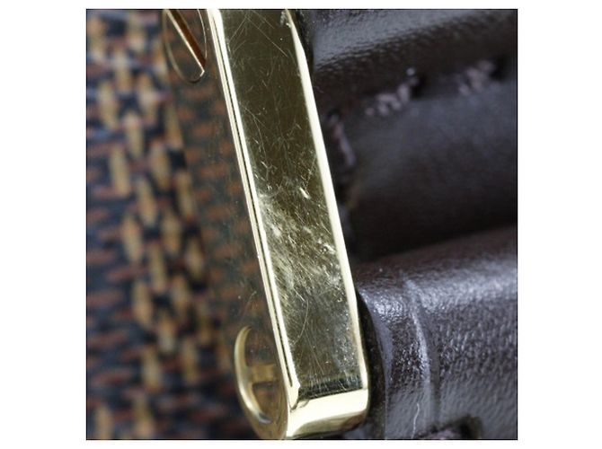 Louis Vuitton Marrone Damier Ebene Brera - vista 6