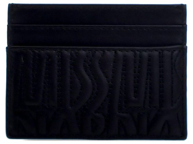 Dior Schwarzer, gestepptes Kalbsleder Miss Dior Freesia Kartenhalter - Ansicht 4