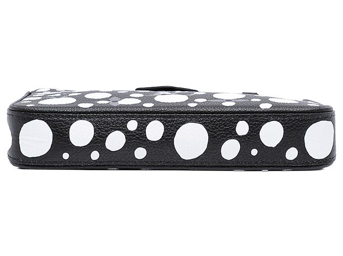 Pochette Easy On Strap Monogramma Gigante Empreinte Infinity Dots Nera Yayoi Kusama Louis Vuitton Nero - vista 3