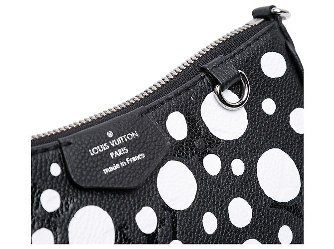 Pochette Easy On Strap Monogramma Gigante Empreinte Infinity Dots Nera Yayoi Kusama Louis Vuitton Nero - vista 6
