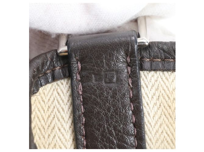 Bolsa tote de couro Picotin GM Amazonia estampada com F da Hermès Castanho escuro - vista 10